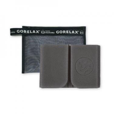 パタッとサ活マット メッシュポーチ入り ブラック