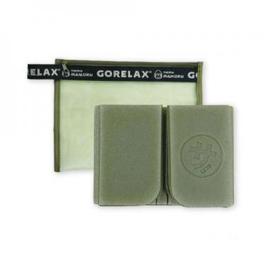 パタッとサ活マット メッシュポーチ入り ヴィヒタグリーン