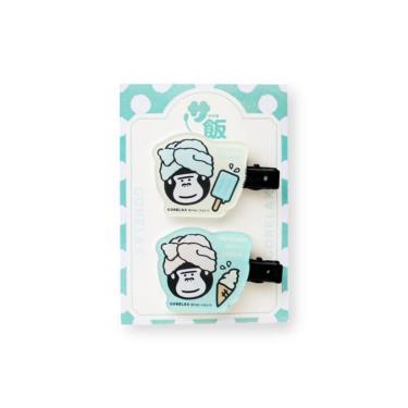 サ飯 前髪クリップ アイスバー&ソフトクリーム