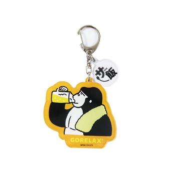 サ飯 アクリルキーホルダー ビール