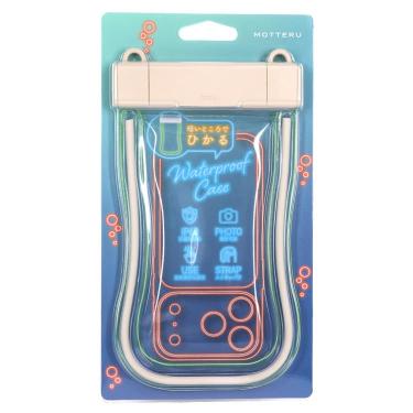 MOTTERU スマートフォン用防水ケース 蓄光 アーモンドミルク