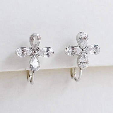 ループフィット LPF1463 シルバー イヤリング スリーカラット