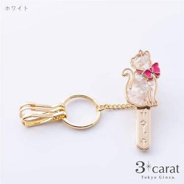 ファンシーアラモード＊Kitten Key＊子猫 キーホルダー＊ネコ＊ピンク 楽天市場】にゃんこ キーホルダー キーリング ネコ ねこ 猫 全5