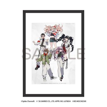ダンガンロンパシリーズ×サンリオキャラクターズ×望月けい 複製原画 ダンガンロンパ