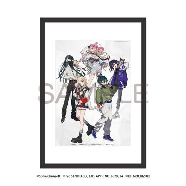 ダンガンロンパシリーズ×サンリオキャラクターズ×望月けい 複製原画 ニューダンガンロンパV3