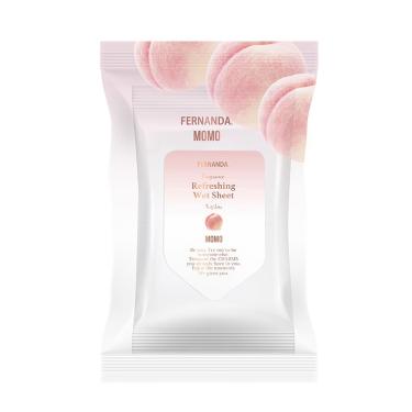 フレグランス リフレッシングウエットシート モモ 20枚入