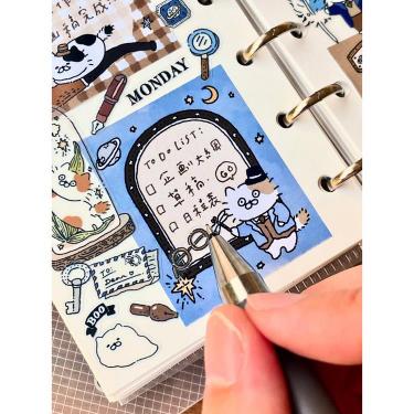 型抜きロール付箋 ニャンコ古道具屋