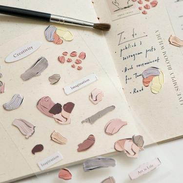 デコレーションステッカー No.5 顔料塗装