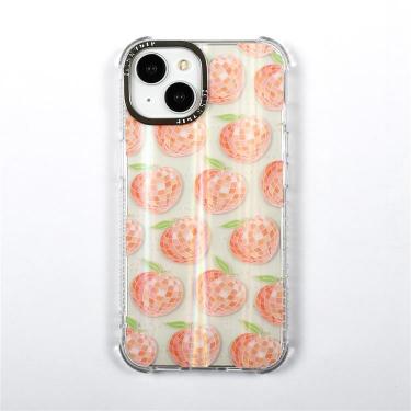 iPhone14用ケース ピーチ スキニーディップ