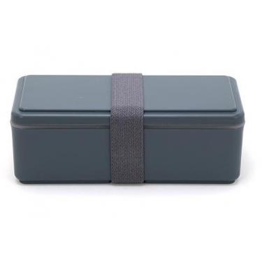 GEL-COOL スクエア L500ml ブルーグレー お弁当箱