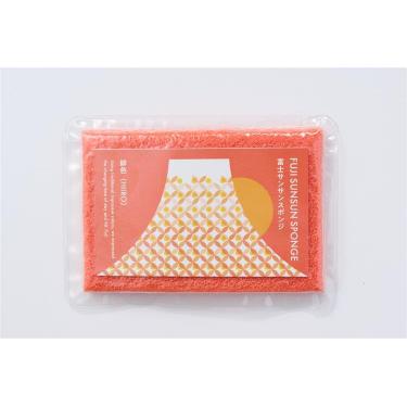 富士サンサンスポンジ 緋色（オレンジ） ソフトタイブ