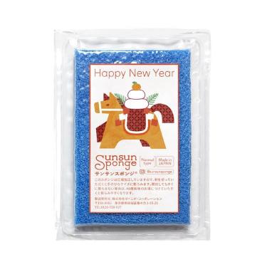サンサンスポンジ 2026新年 ブルー ノーマルタイプ