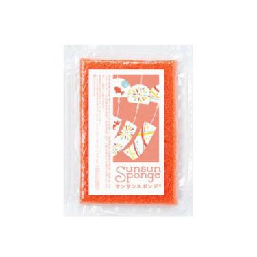 サンサンスポンジ 夏 オレンジレッド ソフトタイプ