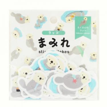 まみれフレークシール カワウソ(カワウソ): ステーショナリー