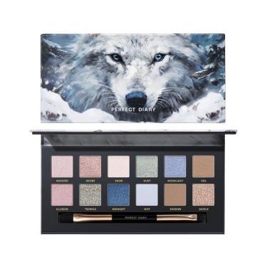 エクスプローラ 12色 動物アイシャドウパレット 04 オオカミ