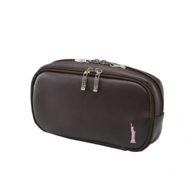 2ルームペンケース EASTBOY チョコレートブラウン