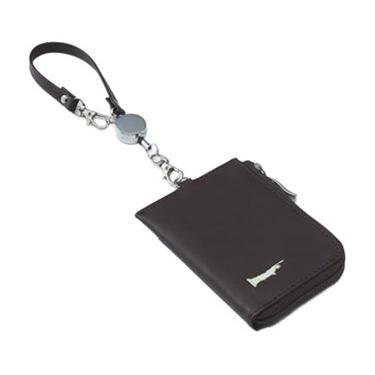 Lジップ付きパスケース EASTBOY チョコレートブラウン