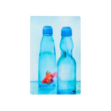 透明写真栞 ラムネ瓶と琉金