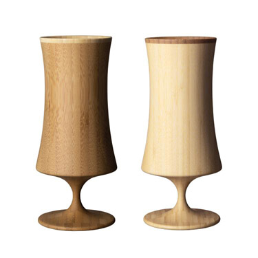 ビアベッセルナイトL RV128WB ペア 250ml ホワイト/ブラウン