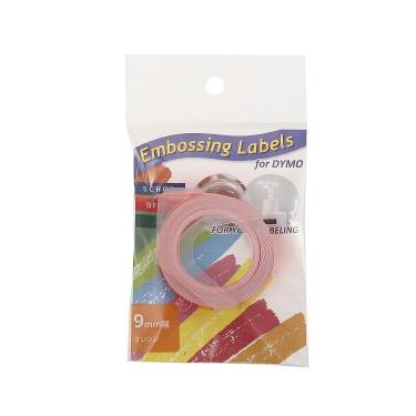 ダイモ エンボシングラベルテープ 9mm オレンジ