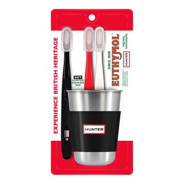 オリジナル 歯ブラシ ステンレスマグセット ハンター