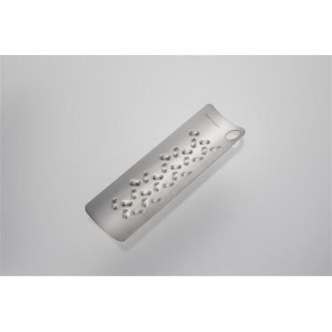 トミタ式おろし金2 50×163mm シルバー