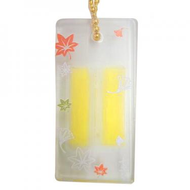 京板あめキーホルダー もみじ ナナコプラス