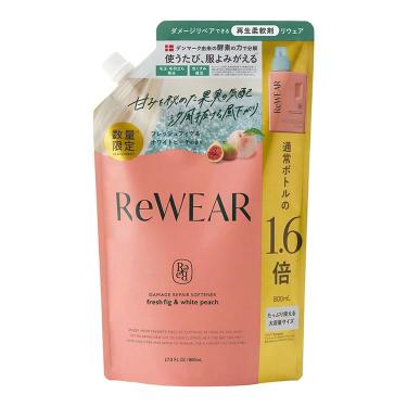 再生柔軟剤 800ml フレッシュフィグ&ホワイトピーチ 詰め替え用