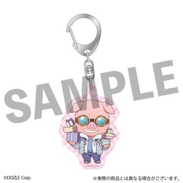 ドズル社 ミニキャラアクリルキーホルダー おおはらMEN