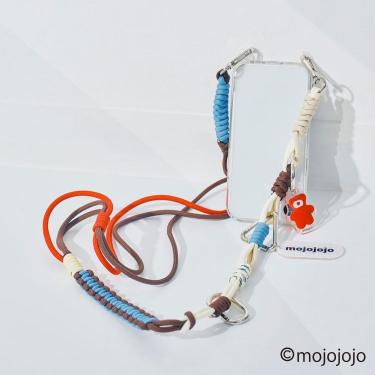 macaroni edge × mojojojo ショルダーストラップ クマ