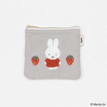 ティッシュポーチ ミッフィー レッド&ピンク イチゴ