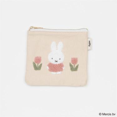 ティッシュポーチ ミッフィー レッド&ピンク チューリップ