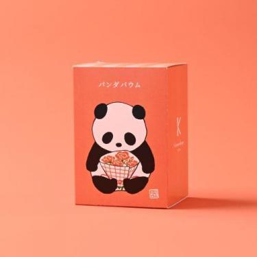 カタヌキヤ 花束パンダバウム メープル味