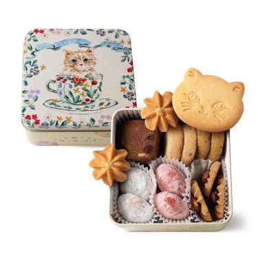 DADACA こねこのクッキー缶MINI HAPPYDAY