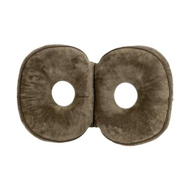 ミニベーグルクッション ブラウン【ロフト限定】