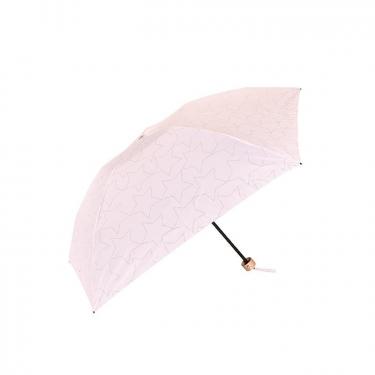 レオナール　晴雨兼用　UVカット　折り畳み傘　ピンク レオナール晴雨兼用UVカット折り畳み傘ピンク