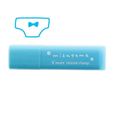 フリクションスタンプ×mizutama ライトブルー ぱんつ【ロフト
