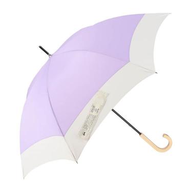 長傘 晴雨兼用 RePET リペット ロング パープル【ロフト限定】