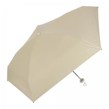 折りたたみ傘 ベビー晴雨兼用 遮光 遮熱 ベージュ【ロフト限定】