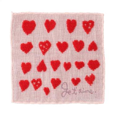 BOX入りミニハンカチ ハートハート HE.llO【ロフト限定】