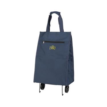 折りたたみ保冷キャリーバッグ 19.3L ネイビー 【ロフト限定】