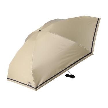 折りたたみ傘 晴雨兼用 コンパクト シングルライン ベージュ【ロフト限定】