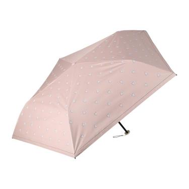 折りたたみ傘 コンパクト晴雨兼用 スクエアドット【ロフト限定