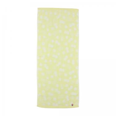 今治 ドット フェイスタオル 34×75cm イエロー 【ロフト限定】
