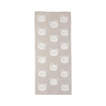 ワッフル 34×81cm フェイスタオル パンダ 【ロフト限定】