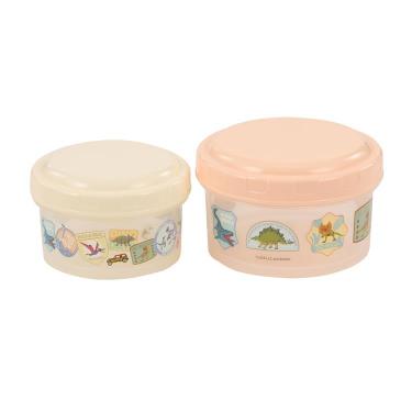 ラウンドフードコンテナ S230/M400ml 2個入