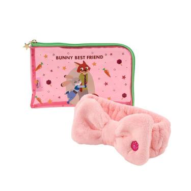 ポーチ付ヘアバンド