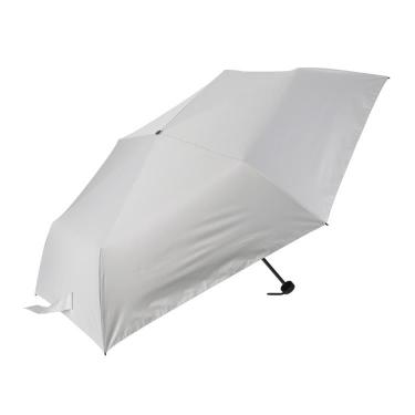 折りたたみ傘 ラージ晴雨兼用 ライトグレー【ロフト限定】