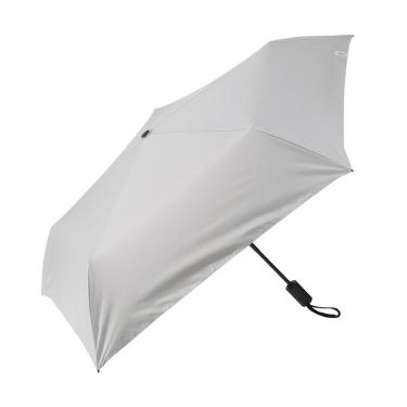 折りたたみ傘 晴雨兼用 自動開閉 ライトグレー【ロフト限定】