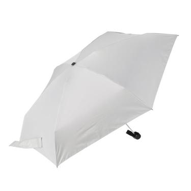 折りたたみ傘 コンパクト晴雨兼用 ライトグレー【ロフト限定】